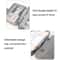 Foldable Travel Toiletry Bag Waterproof Hanging Organizer With Hook Compartments 5