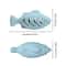 Fish Shape Silicone Cat Toy BPA-Free Chew & Interactive Enrichment Toy for Cats