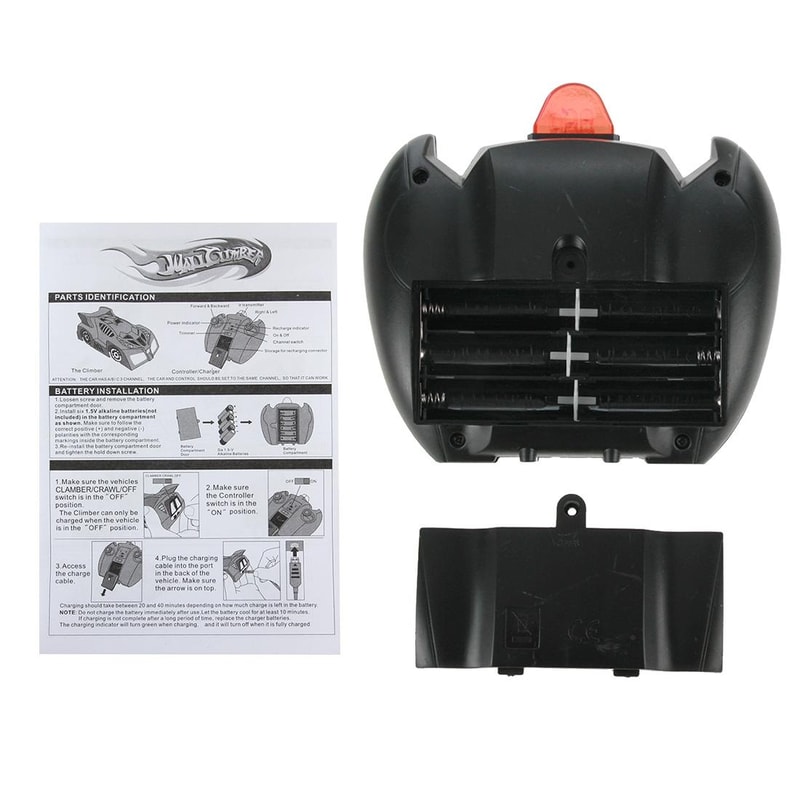 RC Wall Climber Remote Control Stunt Car Infrared Climbing Toy Car for Kids Blue