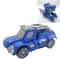 Electric Transforming Dinosaur Car Toy with Lights, Music & Automatic Deformation for Kids