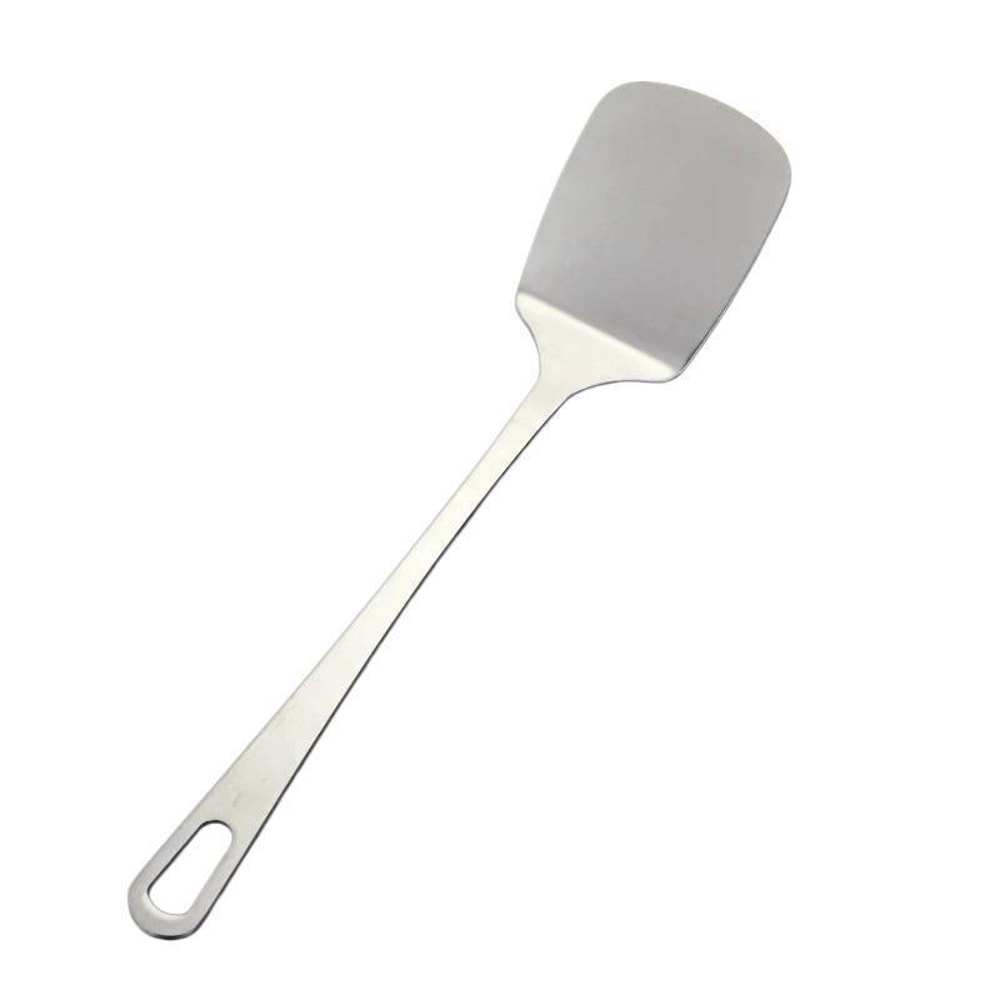 Stainless Steel Stir Fry Spatula Solid Kitchen Turner 0