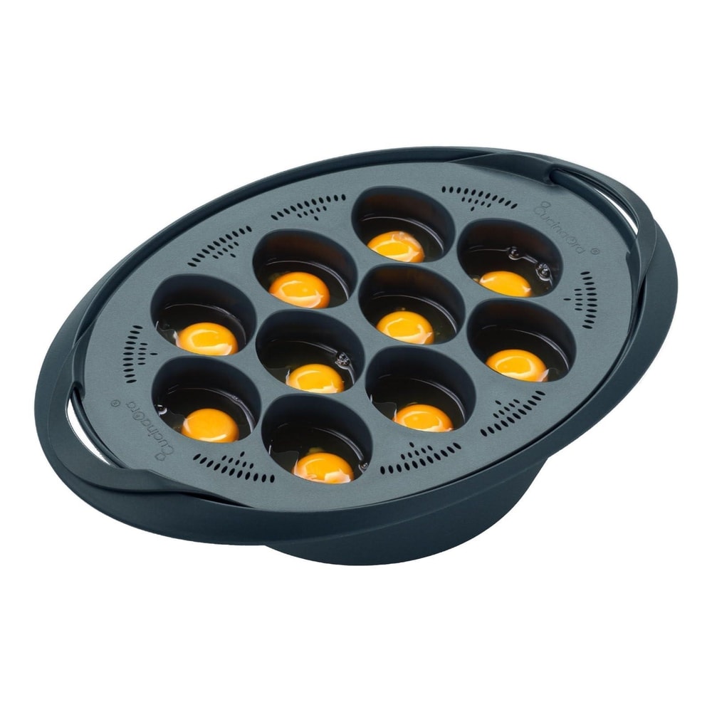 Thermomix Egg Cooker Steamer Tray Insert For TM5 TM6 Multi Grid Cooking Basket 8