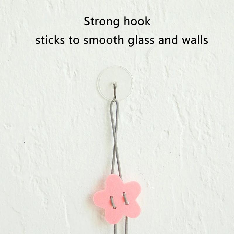 Hanging Cat Toy Interactive Cat Teaser Elastic Feather Swing Stick With Adhesive Hook 6