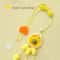Hanging Cat Toy Interactive Cat Teaser Elastic Feather Swing Stick With Adhesive Hook 8