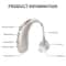 Rechargeable Hearing Aid Amplifier With Earhook Comfort And Noise Reductiontech 3