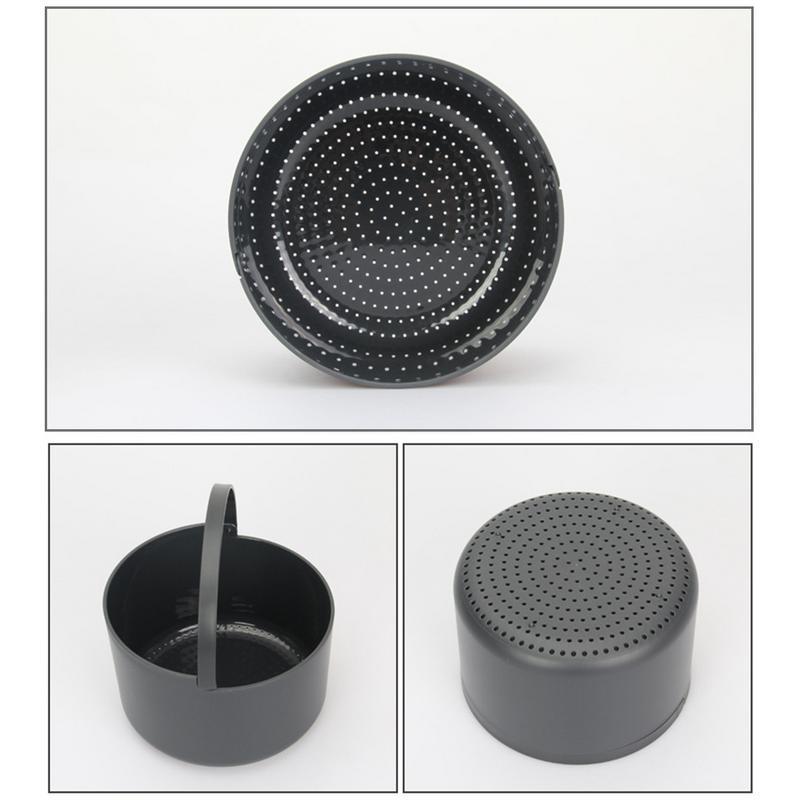 Microwave Rice Cooker Steamer Pot With Spoon And Strainer 5