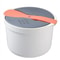 Microwave Rice Cooker Steamer Pot With Spoon And Strainer 9