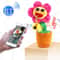 Sunflower Sax Style Bluetooth Plush Musical Toy USB Rechargeable Speaker For Kids And Adults 0