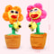Sunflower Sax Style Bluetooth Plush Musical Toy USB Rechargeable Speaker For Kids And Adults 1