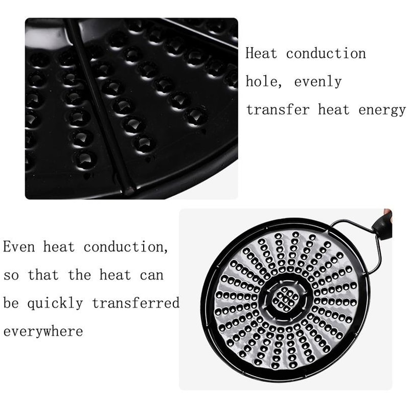 Gas Stove Heat Diffuser Plate Anti Scorch Simmer Plate for Small Pots