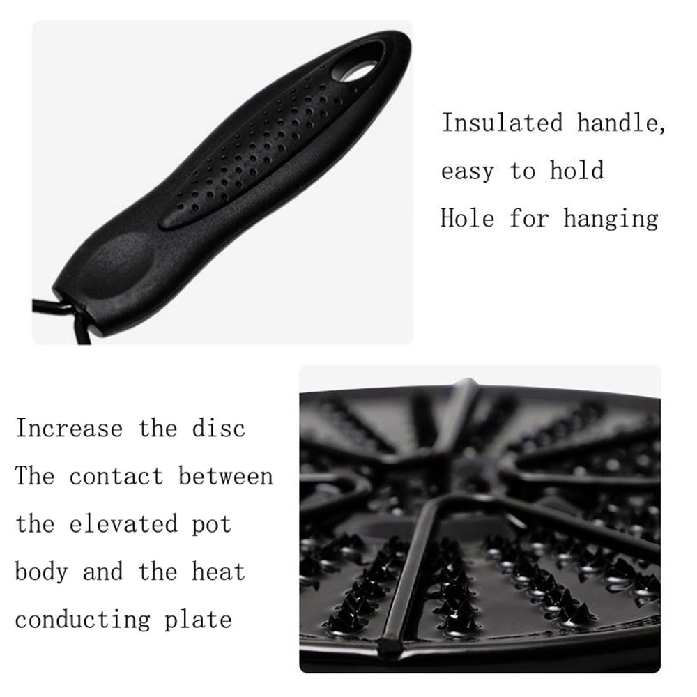 Gas Stove Heat Diffuser Plate Anti Scorch Simmer Plate for Small Pots