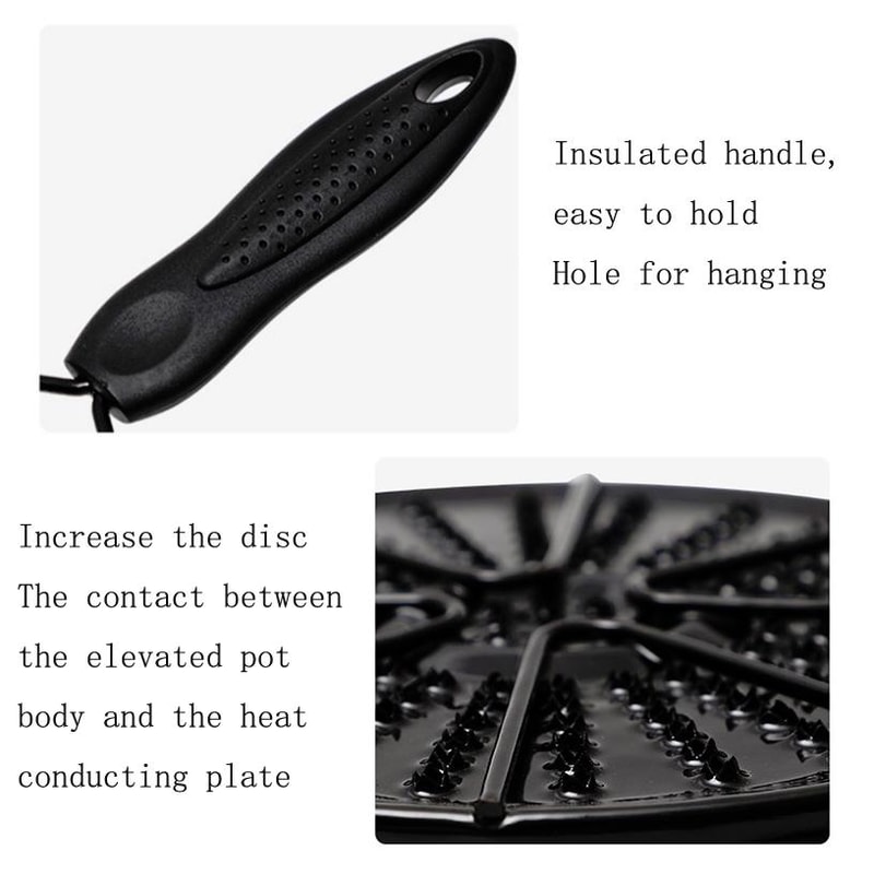Gas Stove Heat Diffuser Plate Anti Scorch Simmer Plate for Small Pots