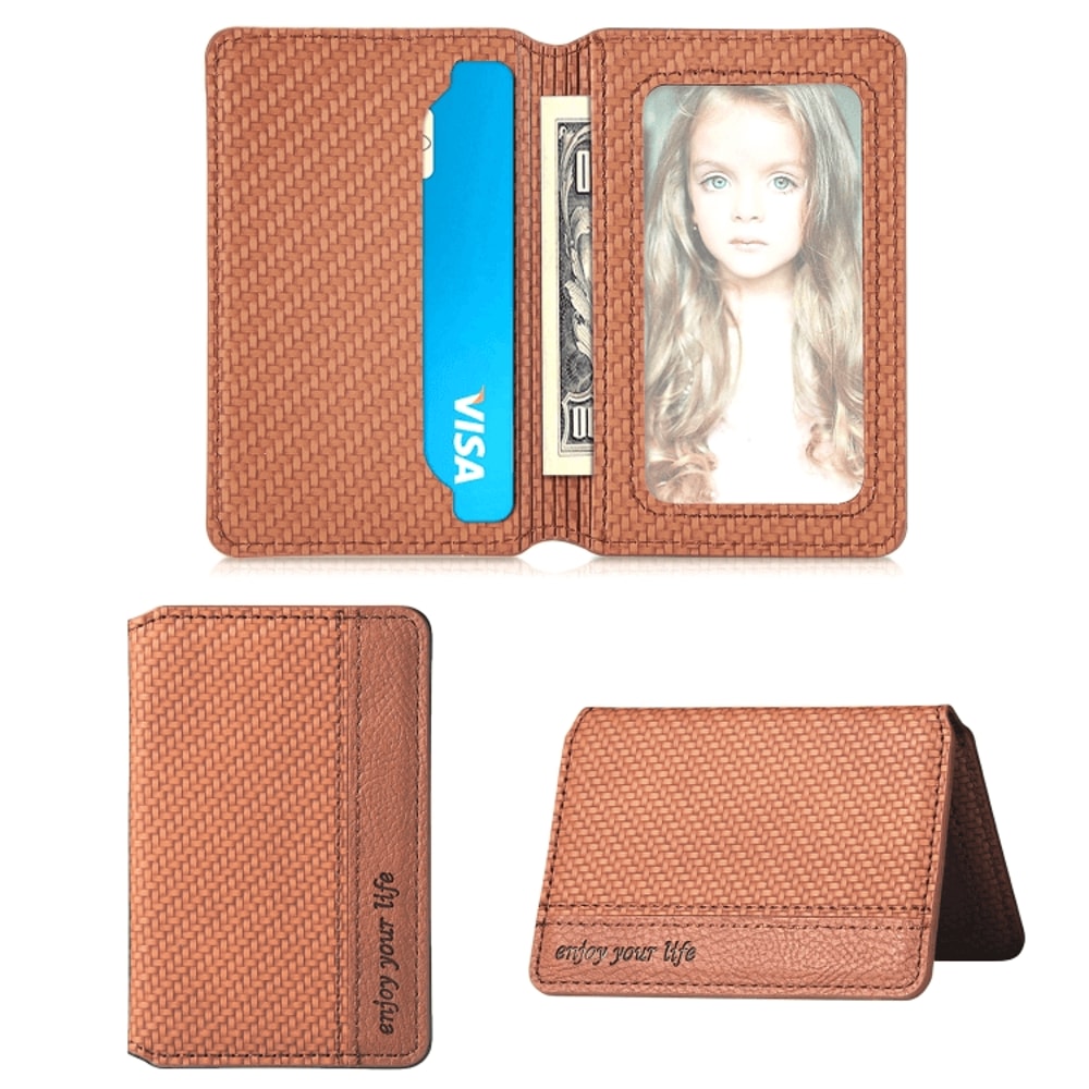 Slim Phone Card Holder Wallet With Stand Magnetic Stick On Phone Wallet Sticker 15