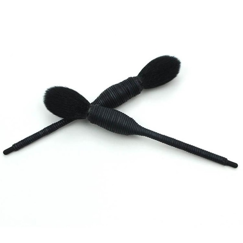 Wool Blush Brush With Rattan Handle Soft Makeup Blending Brush For Smooth Finish 4