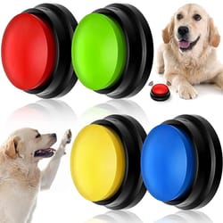 smart dog communication button with voice recorder pet talking trainer for interactive learning