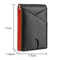 Slim RFID Blocking Carbon Fiber Wallet for Men with Money Clip