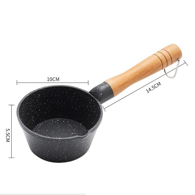 Nonstick Mini Sauce Pan Butter Melting Pot With Pour Spout Two Pcs 9