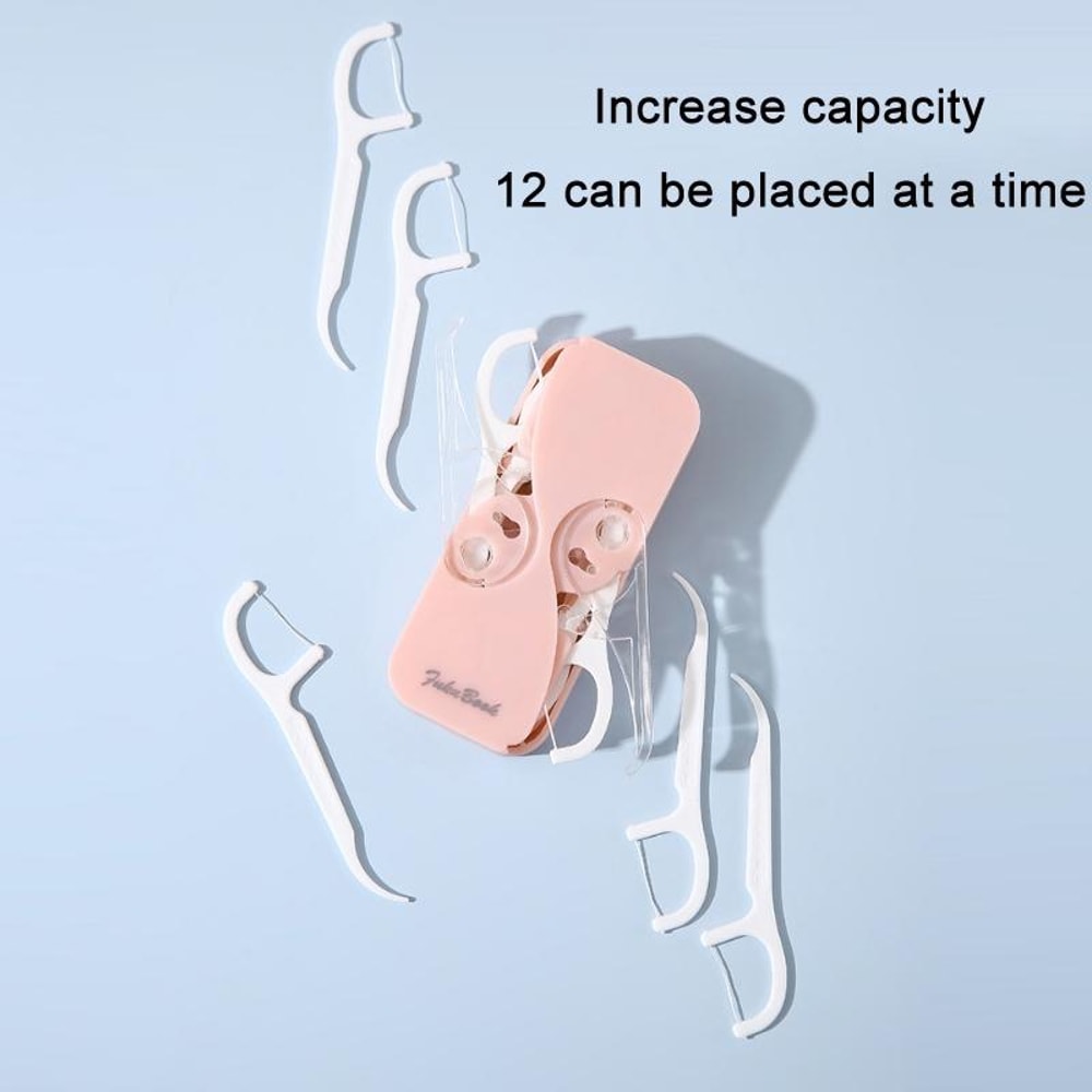 Automatic Floss Dispenser Box Portable Mini Dental Floss Storage Case 1