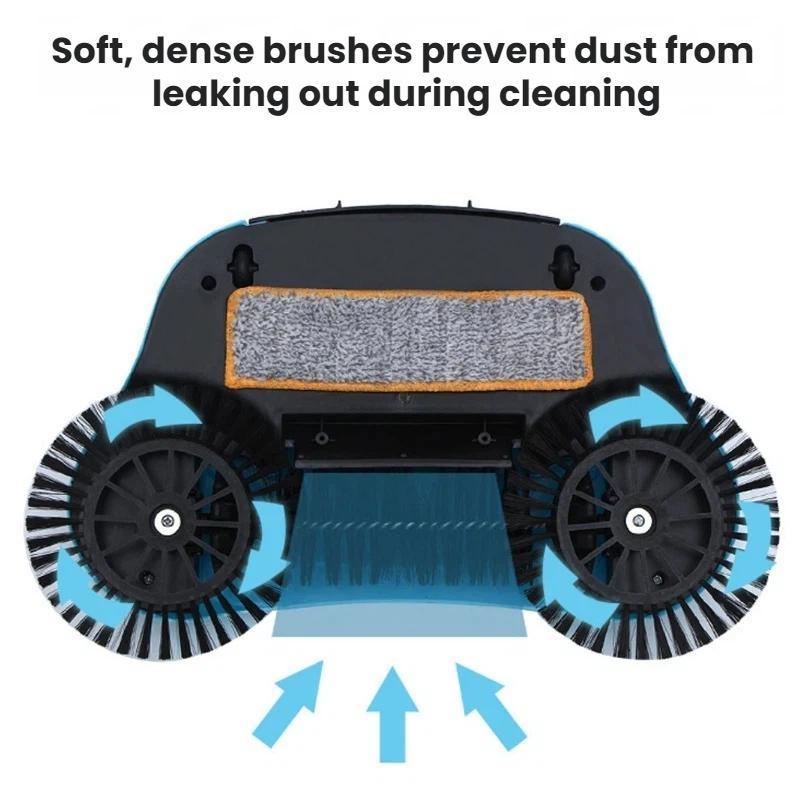 Manual Floor Sweeper And Wet Dry Mop For Easy Home Cleaning 4