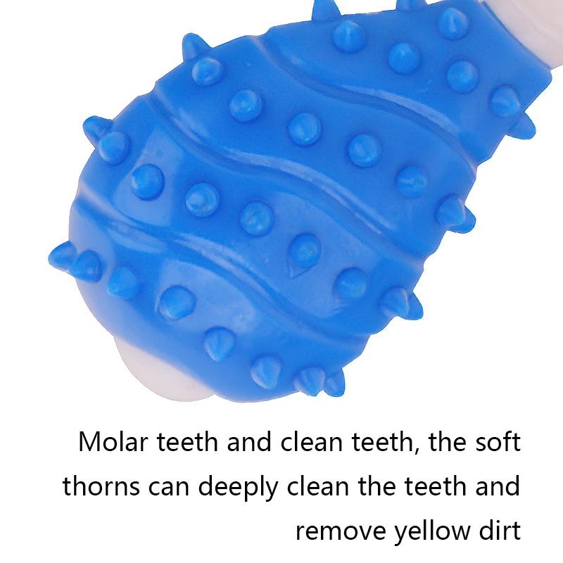 Interactive Dog Chew Toy Chicken Leg for Teeth Cleaning TPR Pet Toy