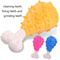 Interactive Dog Chew Toy Chicken Leg for Teeth Cleaning TPR Pet Toy