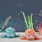 Smart Sensor Octopus Crawling Toy For Kids With Obstacle Avoidance Light Sound Educational Toy 1