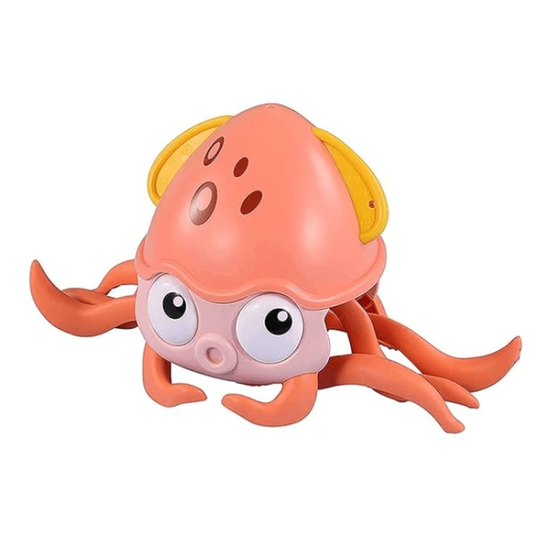 Smart Sensor Octopus Crawling Toy For Kids With Obstacle Avoidance Light Sound Educational Toy 11