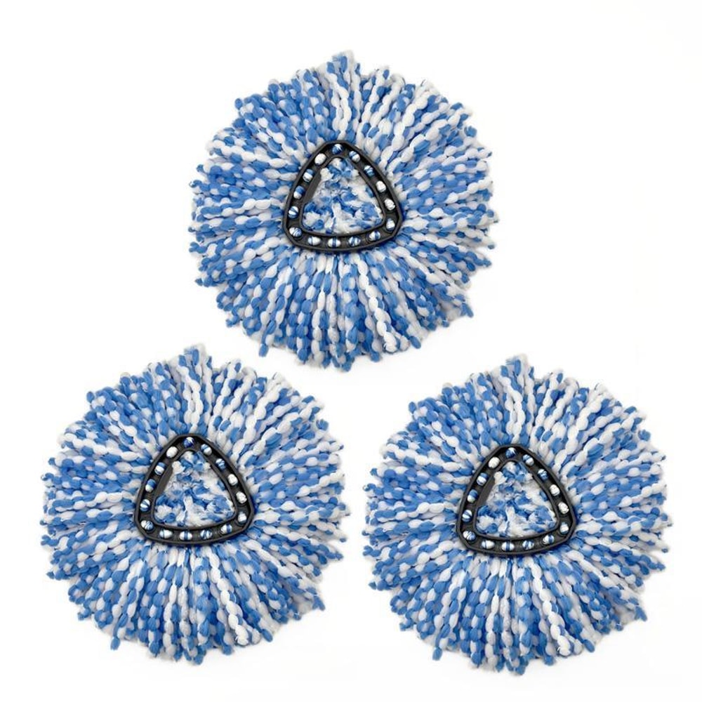 RinseClean Mop Refill Microfiber Spin Mop Replacement Heads 6