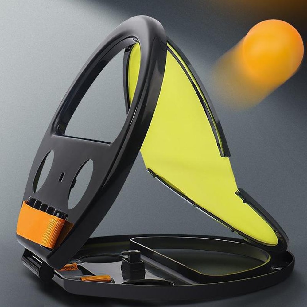 Kids Hand Clip Ball Catch Game Outdoor Parent Child Toy with Balls Pink