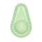 Avocado Shaped Dog Dental Chew Toy TPR Tooth Cleaning Interactive Pet Chew Toy for Fresh Breath