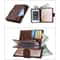 RFID Blocking Genuine Leather Wallet For Men With Passport Holder And Secure Card Slots 3
