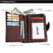 RFID Blocking Genuine Leather Wallet For Men With Passport Holder And Secure Card Slots 4