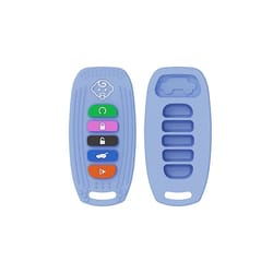 baby car keys silicone teether toy for soothing gum relief & sensory play
