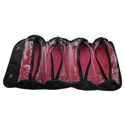 travel hanging makeup organizer bag with 4 compartments compact cosmetic travel bag for toiletries & jewelry