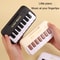 Kids Multifunction Electronic Piano Early Learning Music Piano Educational Toy For Boys And Girls GiftBeige