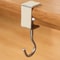 Rotatable No Drilling Desk Hook for Headphones Bags and Cables