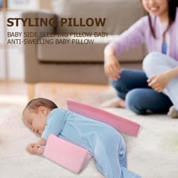 baby side sleep positioner pillow soft u shape infant support cushion for safe newborn sleep
