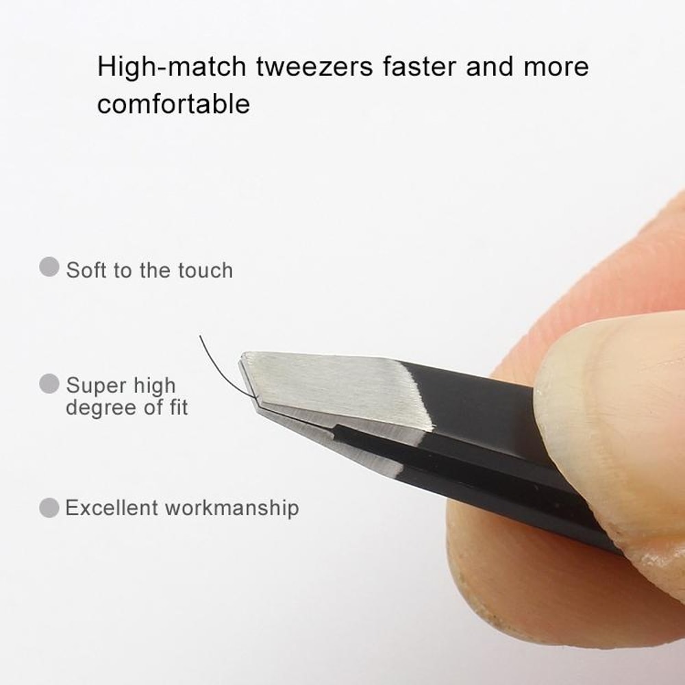 3 In 1 Precision Eyebrow Scissors Portable Stainless Steel Brow Grooming Tool 2