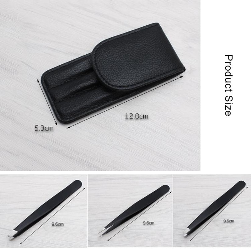 3 In 1 Precision Eyebrow Scissors Portable Stainless Steel Brow Grooming Tool 4