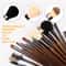 Makeup Brush Set With Walnut Handle Professional Makeup Brushes Kit 3