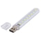 Portable USB LED Book Light 8 LED ClipFree Reading Lamp For Laptop And Power Bank 1