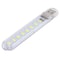 Portable USB LED Book Light 8 LED ClipFree Reading Lamp For Laptop And Power Bank 3