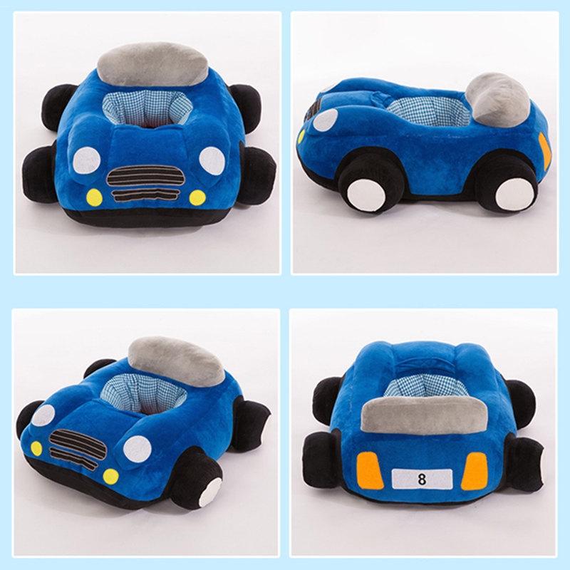 Baby Cartoon Sofa Seat Chair For Toddlers Soft Plush Infant Learning Seat Support 1