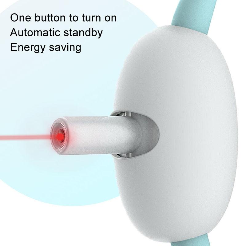 Smart Laser Cat Collar Toy USB Rechargeable Automatic Cat Teaser