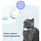 Smart Laser Cat Collar Toy USB Rechargeable Automatic Cat Teaser
