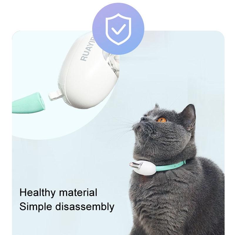 Smart Laser Cat Collar Toy USB Rechargeable Automatic Cat Teaser