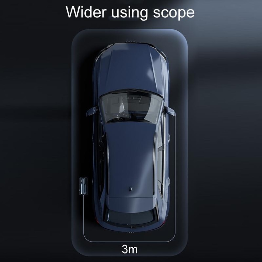 Portable Car Tire Inflator Air Compressor Pump with Auto Shutoff & LED Light