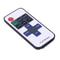 Mini RF Remote LED Controller for Single Color LED Strips with 11-Key Dimmer Control