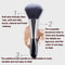 4 In 1 Portable Makeup Brush Set Makeup Brush Set With Foundation Eyeshadow Brushes 2