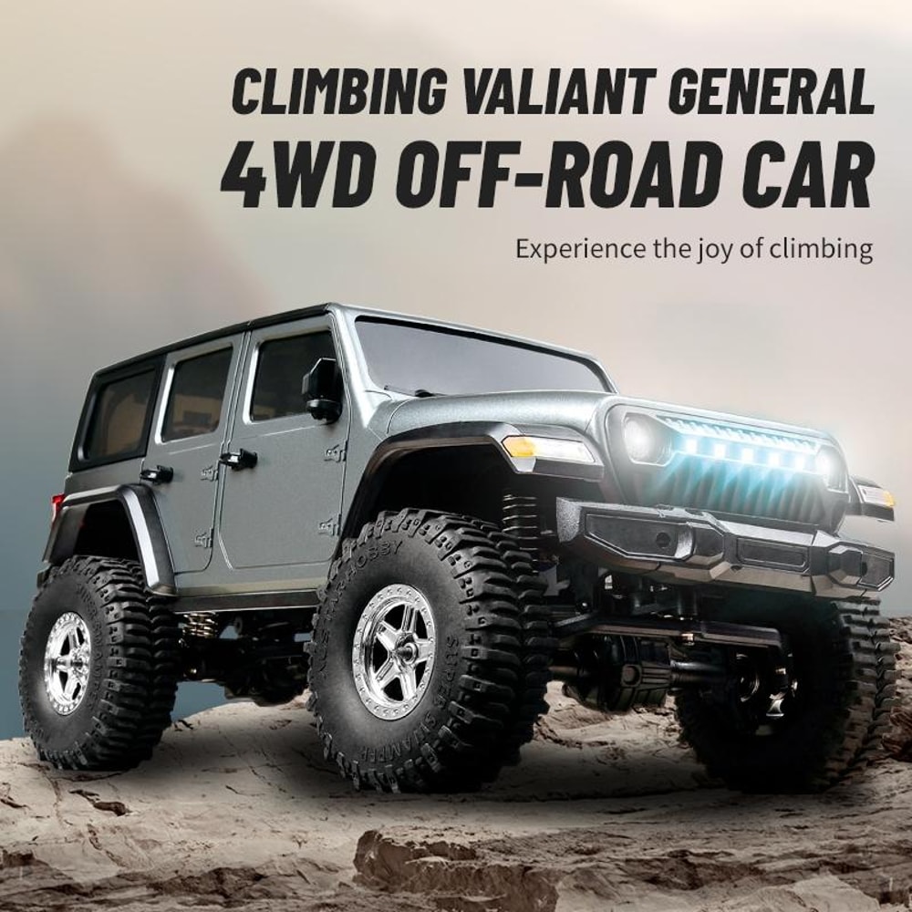 Rock Crawler OffRoad Climbing Remote Control Truck Orange 5